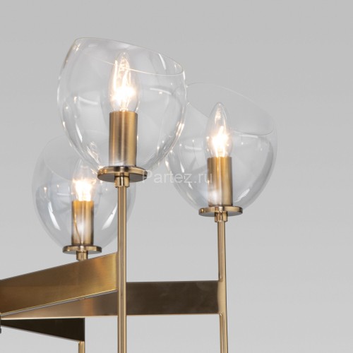 Потолочная люстра Eurosvet 60130/6 латунь Smart