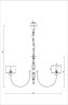 Подвесная люстра Arte Lamp A4092LM-8CC