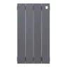 Биметаллический радиатор Royal Thermo PianoForte  500/100-4 (Silver Satin)