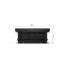 Конвектор внутрипольный Royal Thermo ATRIUM-90/200/1000-DG-U-NA