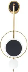Настенный светильник Arte Lamp A2604AP-7BK