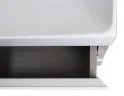 Комплект тумба Azario Velluto 70 700х450х660 подвесная, с раковиной Slim 70, белый матовый (CS000886