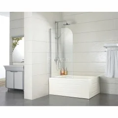 Шторка для ванны Azario Merrit 80х140 цвет профиля хром (NF6211 800)