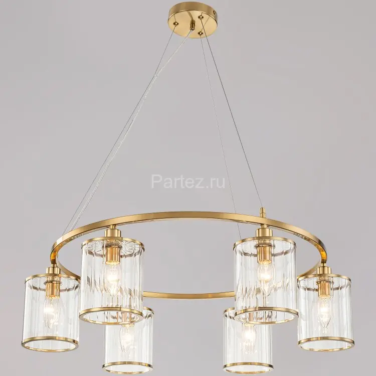 Подвесная люстра ILLUMICO IL0182-6P-79 COPPER