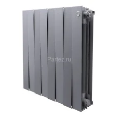 Биметаллический радиатор Royal Thermo PianoForte 500/100-8 (Silver Satin)