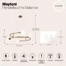 Подвесная люстра Maytoni MOD317PL-04G