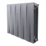 Биметаллический радиатор Royal Thermo PianoForte  500/100-10 (Silver Satin)