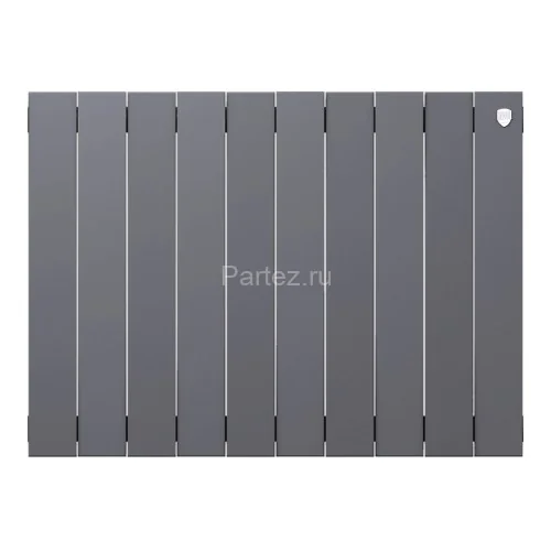 Биметаллический радиатор Royal Thermo PianoForte  500/100-10 (Silver Satin)