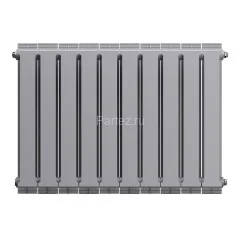 Биметаллический радиатор Royal Thermo PianoForte  500/100-10 (Silver Satin)
