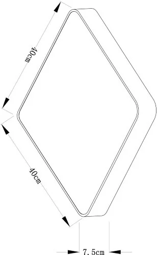 Потолочный светильник Arte Lamp A7210PL-3BK