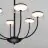 Потолочная люстра Eurosvet 50388 LED Черный