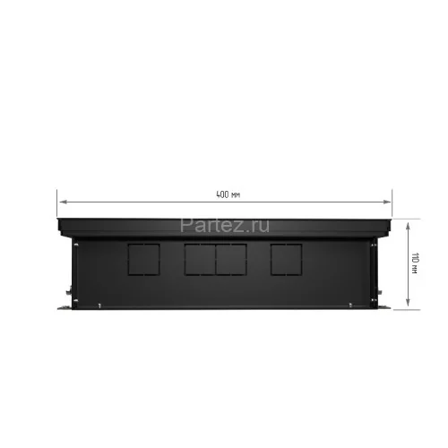 Конвектор внутрипольный Royal Thermo ATRIUM-110/400/1000-DG-U-NA