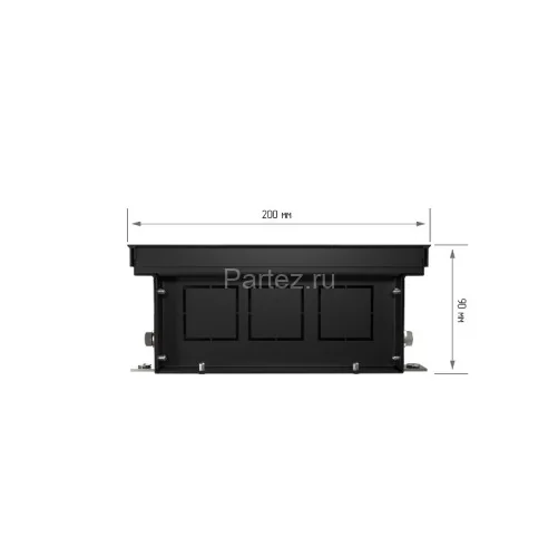 Конвектор внутрипольный Royal Thermo ATRIUM-90/200/800-DG-U-AU