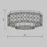 Потолочная люстра Maytoni DIA005CL-10G