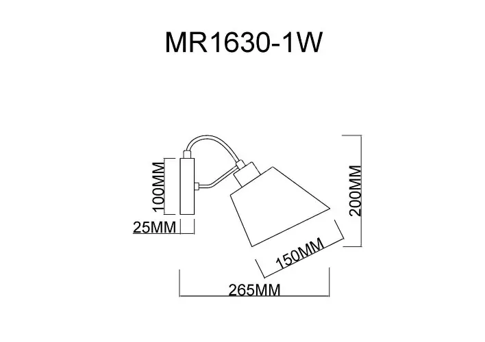 Бра MyFar MR1630-1W