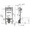 Сет инсталляция Alсa AM101/1120-4:1 RU M570-0001 + унитаз Teramo AZ-0052 с сиденьем микролифт