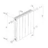 Радиатор Royal Thermo PianoForte 500 /Bianco Traffico - 6 секц. VDR