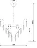 Подвесная люстра Arte Lamp A2719SP-6GO