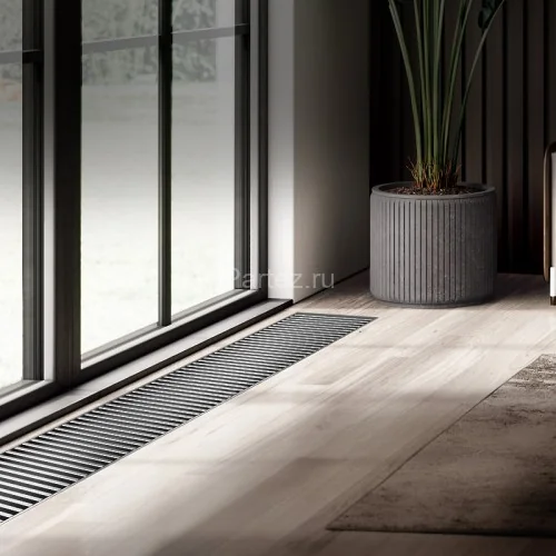 Конвектор внутрипольный Royal Thermo ATRIUM-75/300/800-DG-U-NA