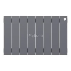 Радиатор Royal Thermo PianoForte 300 /Silver Satin - 8 секц.