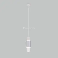 Подвесной светильник Eurosvet 50204/1 LED белый / серебро