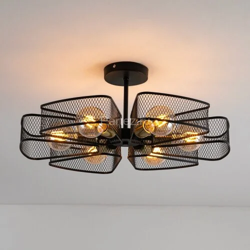 Потолочная люстра Arte Lamp A7044PL-6BK
