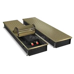 Конвектор внутрипольный Royal Thermo ATRIUM-110/300/2800-DG-U-LB