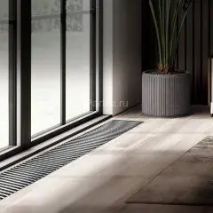 Конвектор внутрипольный Royal Thermo ATRIUM-90/250/2400-DG-U-NA