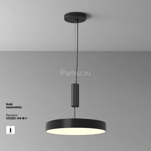 Потолочный светильник Maytoni C032CL-45W3K-RD-B