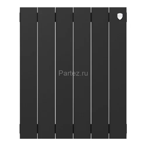 Биметаллический радиатор Royal Thermo PianoForte  500/100-6 (NoirSable)
