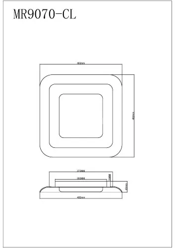 Потолочный светильник MyFar MR9070-CL