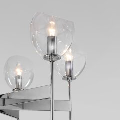 Потолочная люстра Eurosvet 60130/6 хром Smart