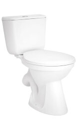 Унитаз-компакт Santek &quot;Бриз&quot; эконом 1-режим, с сиденьем, белый (1.WH20.2.569)