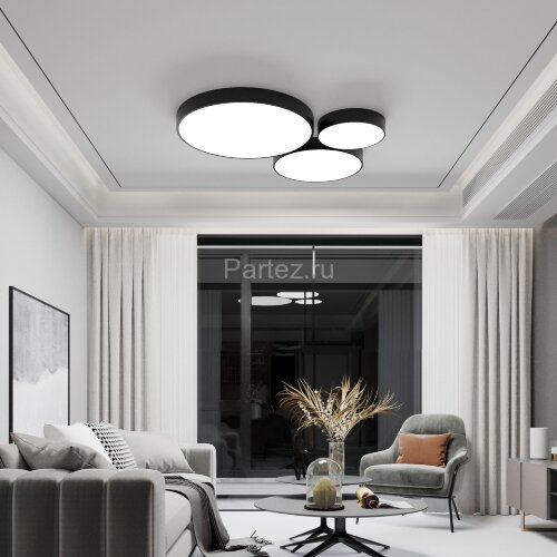 Потолочный светильник Eurosvet 90319/1 черный