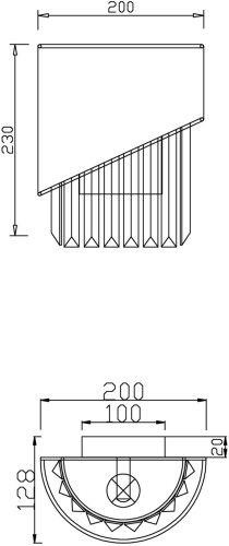Бра Freya FR5170WL-01N