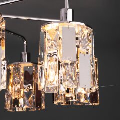 Потолочная люстра Eurosvet 10101/8 хром