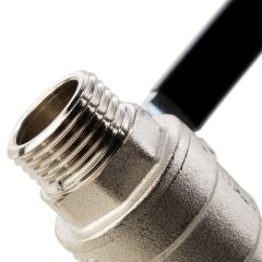 Кран шаровой полнопроходной НР/НР рычаг 1/2&quot; Stout