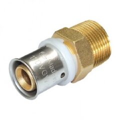 Муфта пресс-НР 20х1/2&quot; VALTEC
