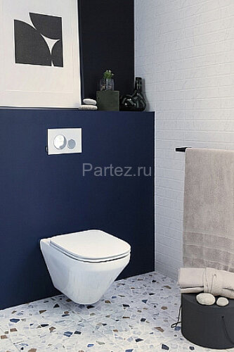 Сиденье для унитаза Jacob Delafon Modern Life с микролифтом, белое (E77168-0)