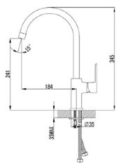 Смеситель для кухни Lemark Magic LM3405C