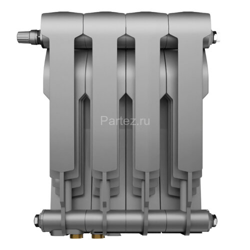 Радиатор Royal Thermo BiLiner 350 /Silver Satin VDR - 4 секц.