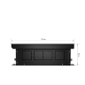 Конвектор внутрипольный Royal Thermo ATRIUM-90/250/2800-DG-U-BL