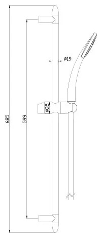 Душевой гарнитур Lemark LM8067C