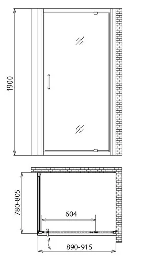 Душевой уголок Gemy Sunny Bay S28170-A80