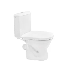 Унитаз-компакт Santek Алькор с сидением стандарт, косой выпуск (1.WH30.2.196)