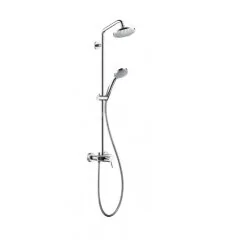 27154000 Croma 100 Showerpipe, с однорычажным cмесителем, ½’