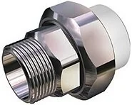 Муфта комб. разъем. PPR-НР D32х1&quot; Lammin
