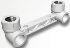 Настенный комплект для смесителя PPR 20х1/2&quot; Lammin