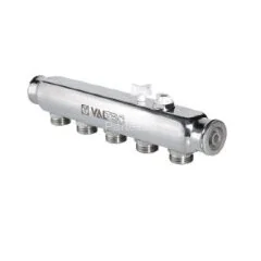 Коллектор распределительный НЕРЖ. 1&quot;х8х3/4&quot;ЕК VALTEC