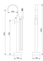 Смеситель ABBER AB8231